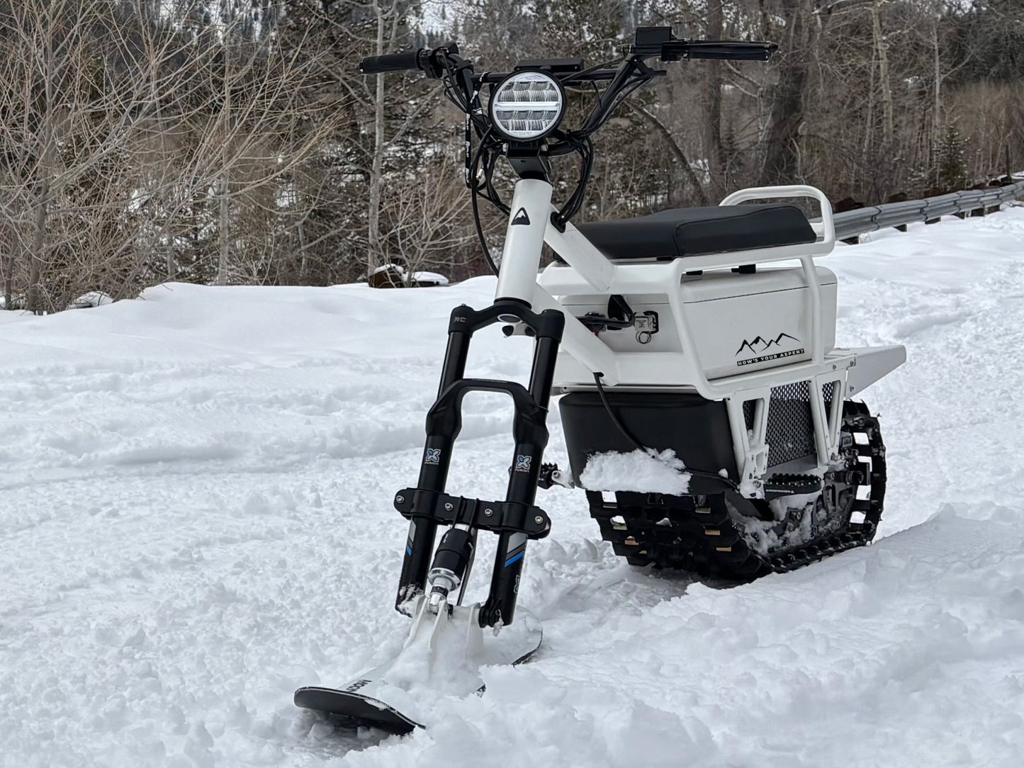 Electric Snowmobile Rental - Aspen Colorado Winter Tours