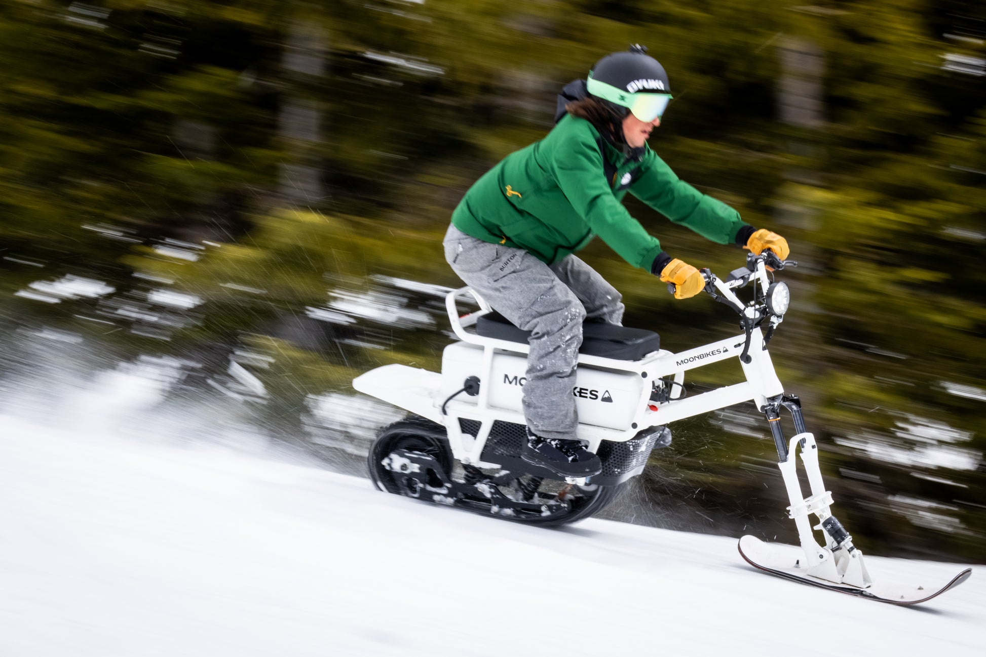 electric snow bicycle Electric Snowmobile Rental Aspen