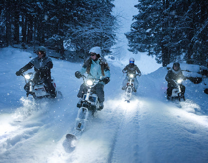Snowmass & Aspen Snowmobile Rentals | All-Electric MoonBike Experiences