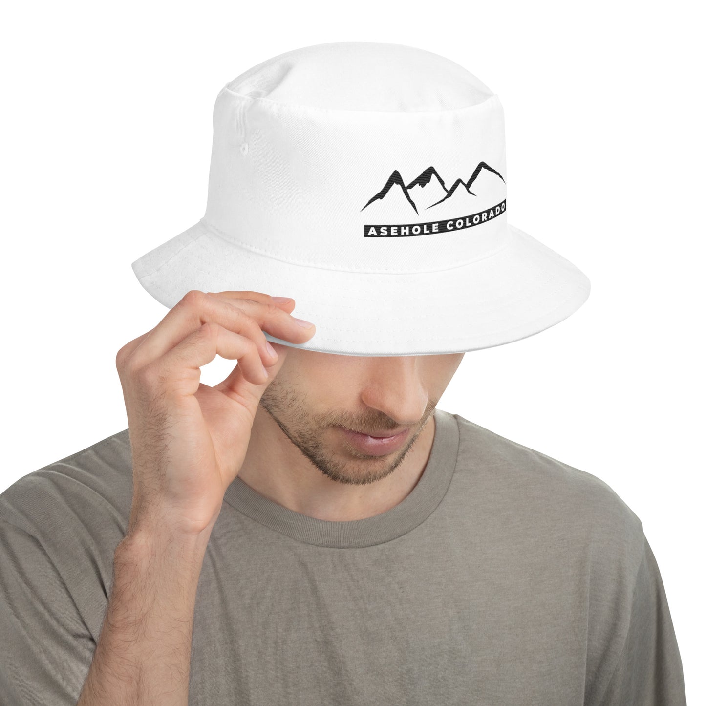 ASEHOLE COLORADO Bucket Hat