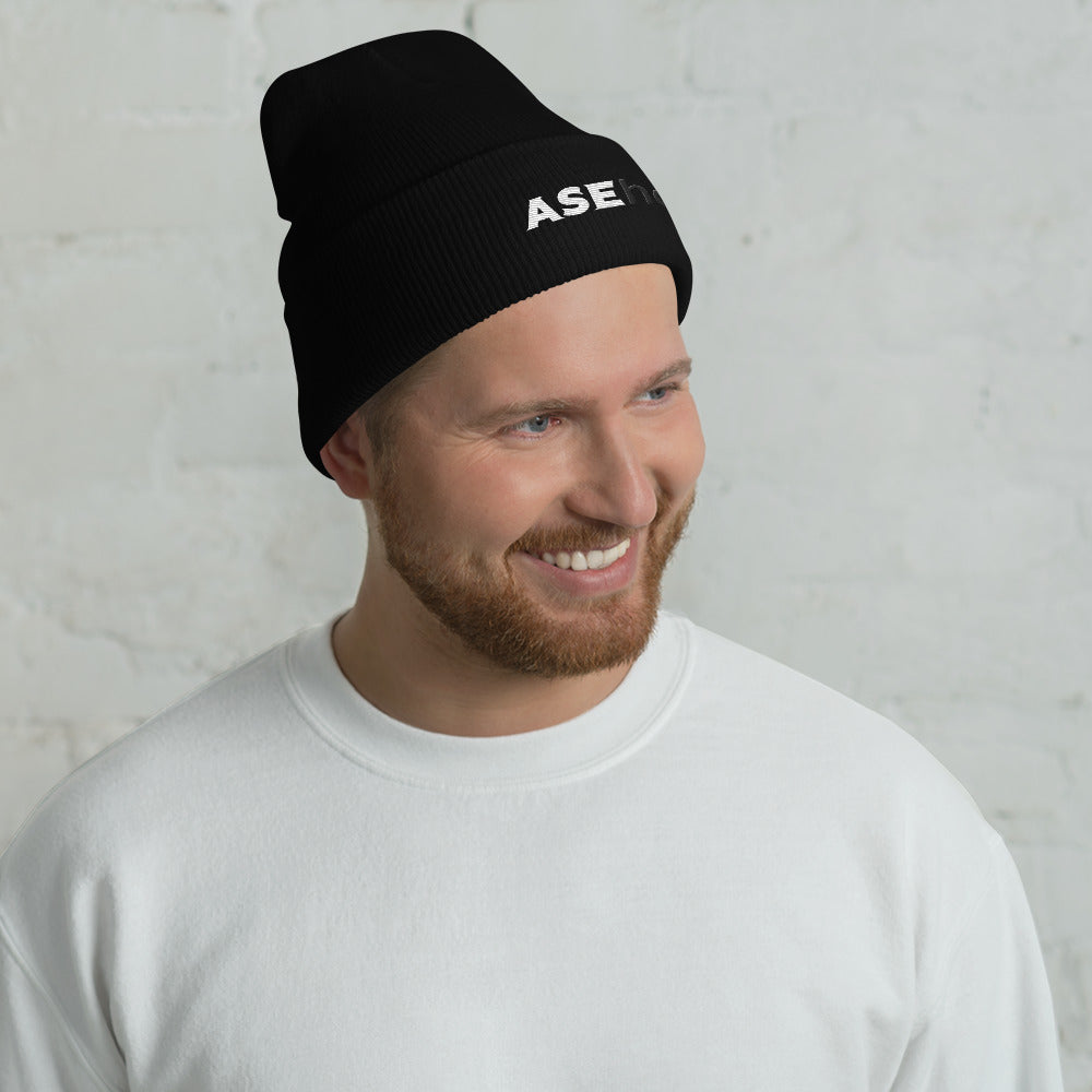 ASEHOLE Cuffed Beanie