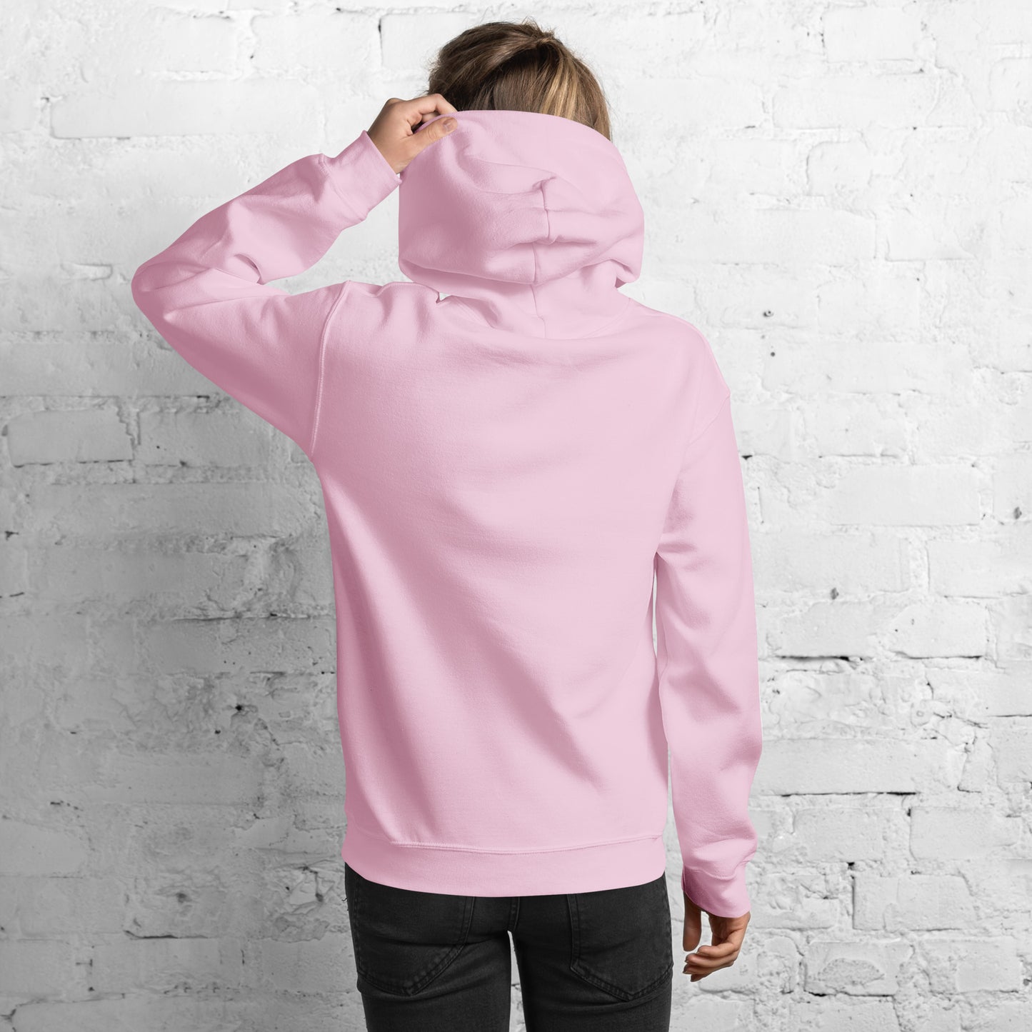 HYA? (on right sleeve) Unisex Hoodie