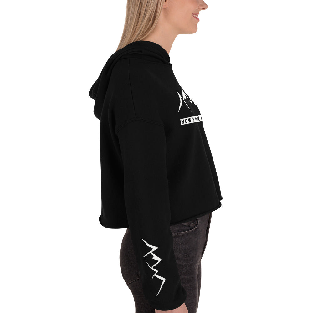 How's Your Aspen? Crop Hoodie