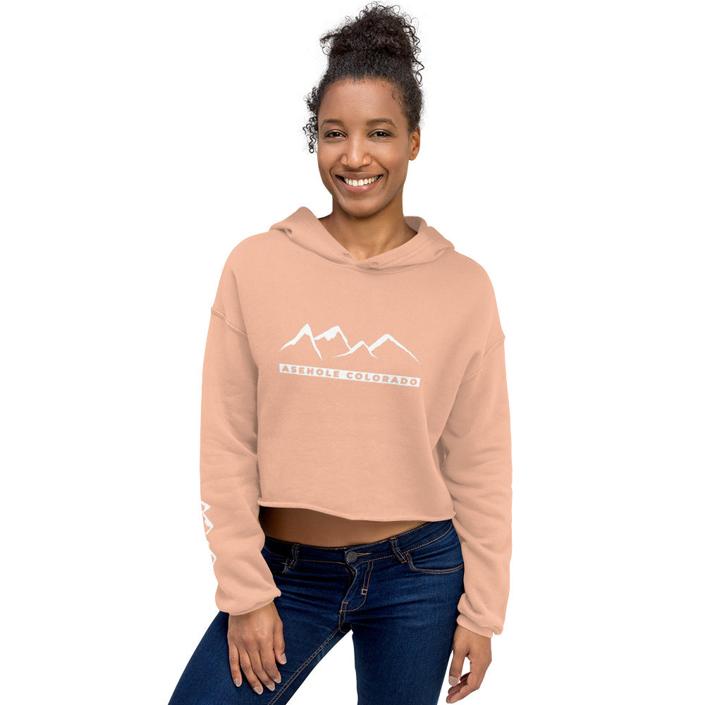 ASEHOLE COLORADO - Cozy Crop Hoodie