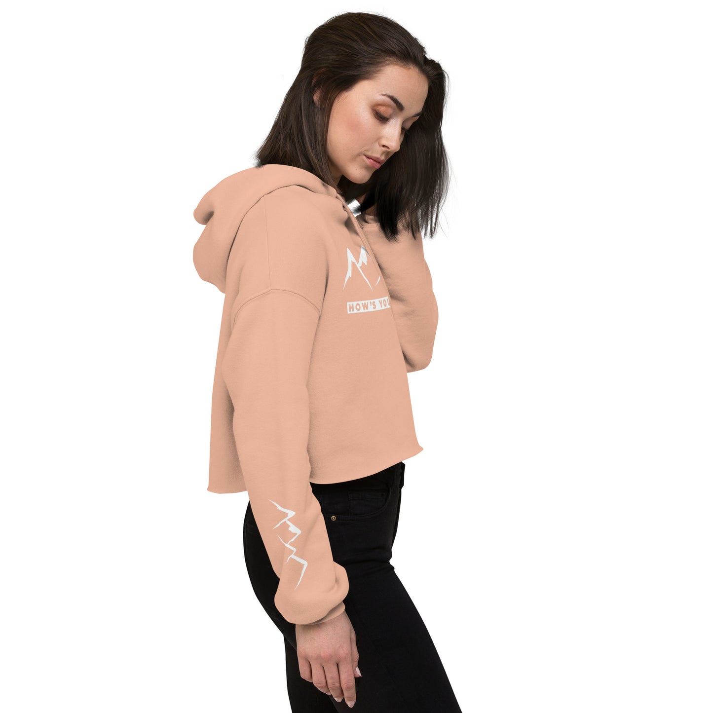 How's Your Aspen? Crop Hoodie