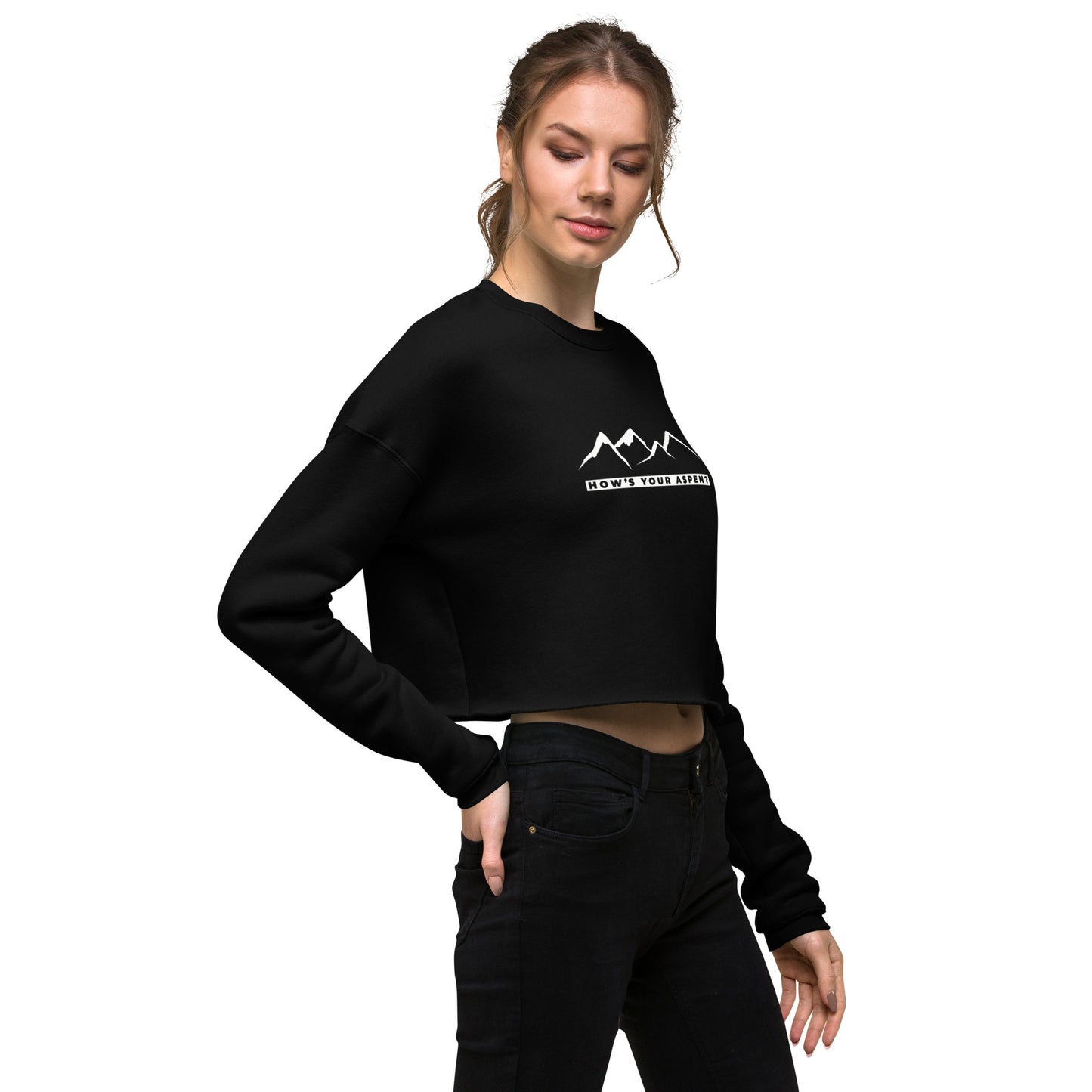 NEW Crop Sweatshirt - How's Your Aspen?