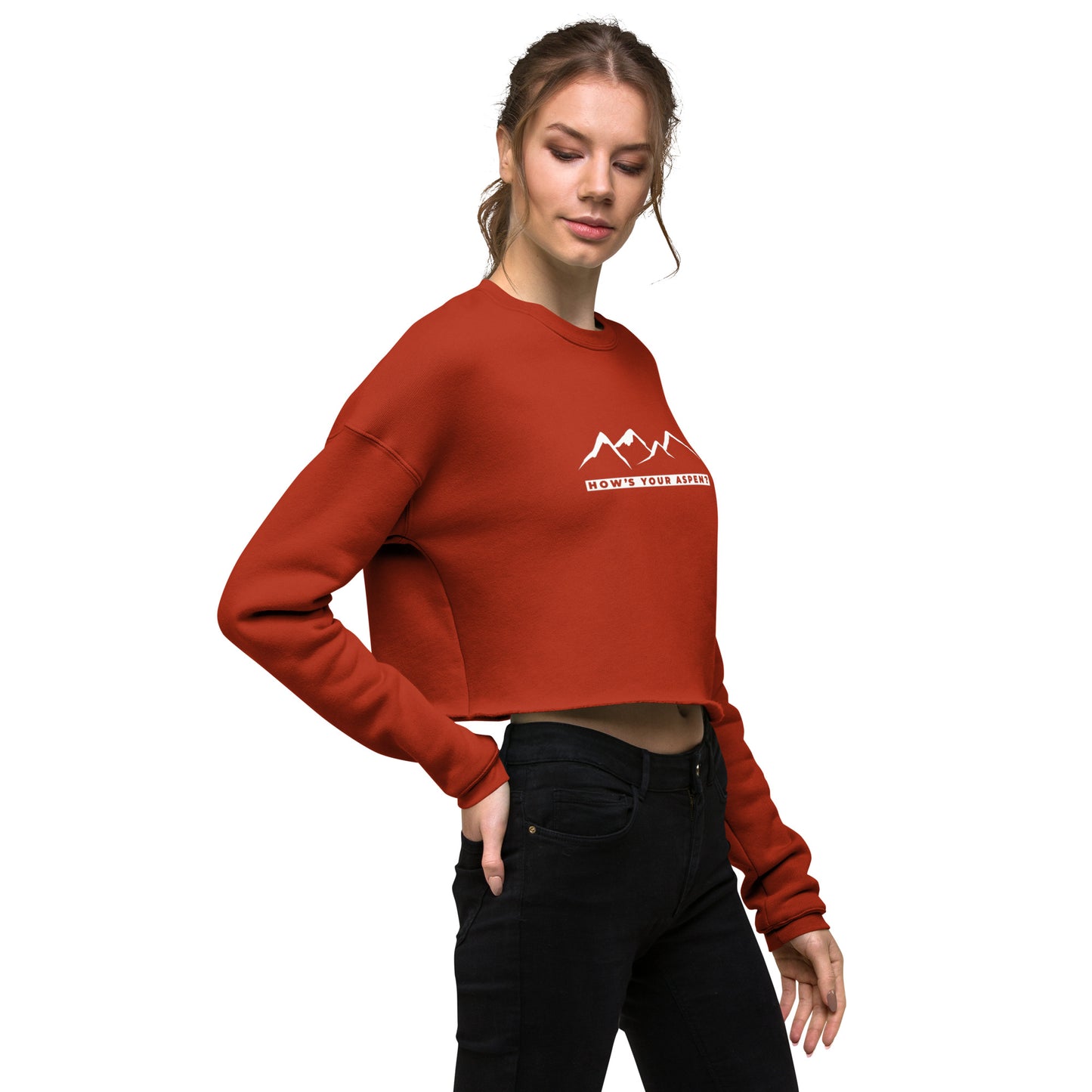 NEW Crop Sweatshirt - How's Your Aspen?