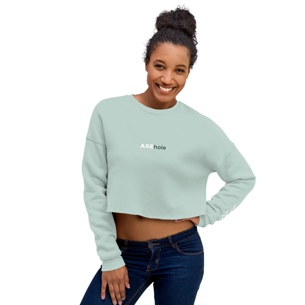 ASEhole Crop Sweatshirt