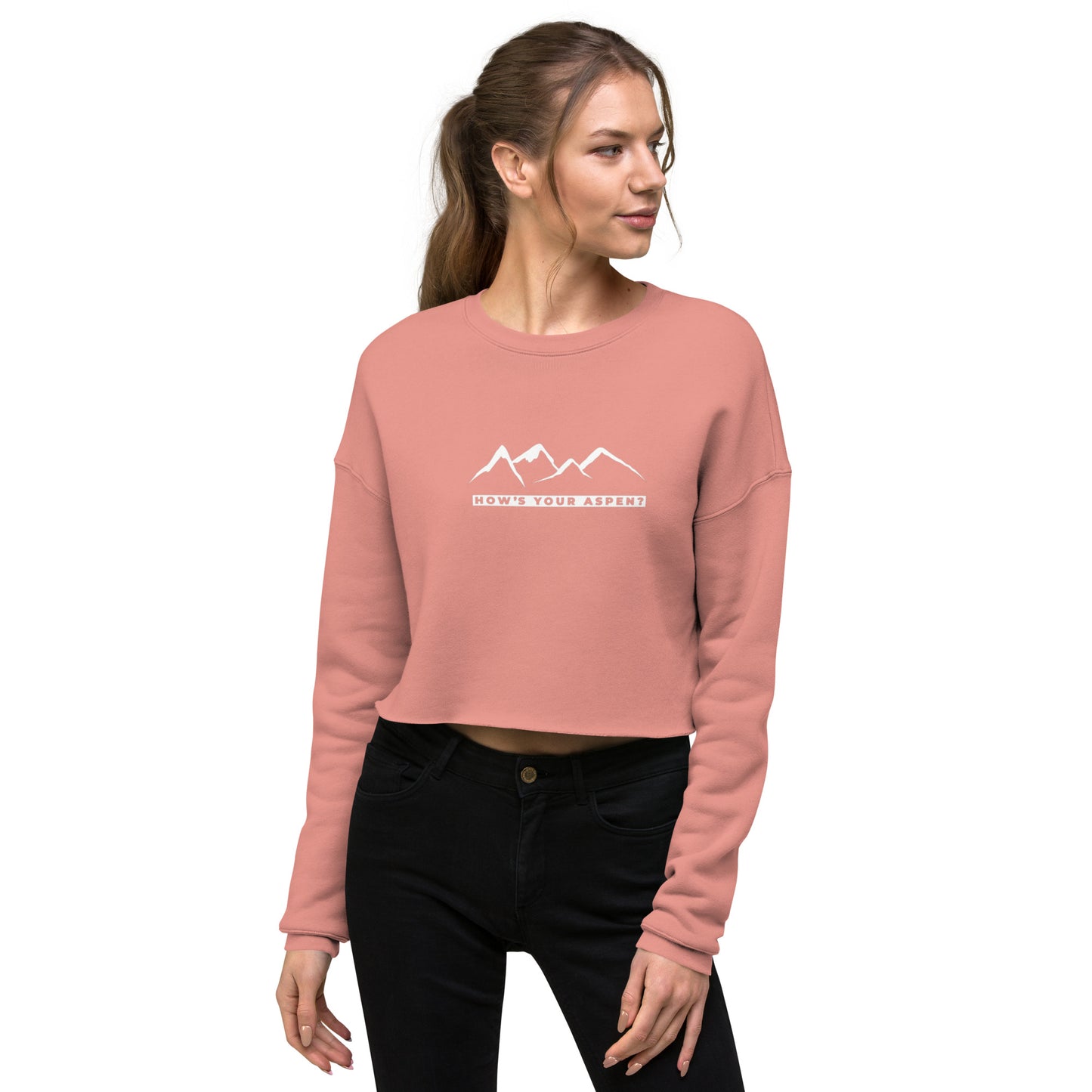 NEW Crop Sweatshirt - How's Your Aspen?