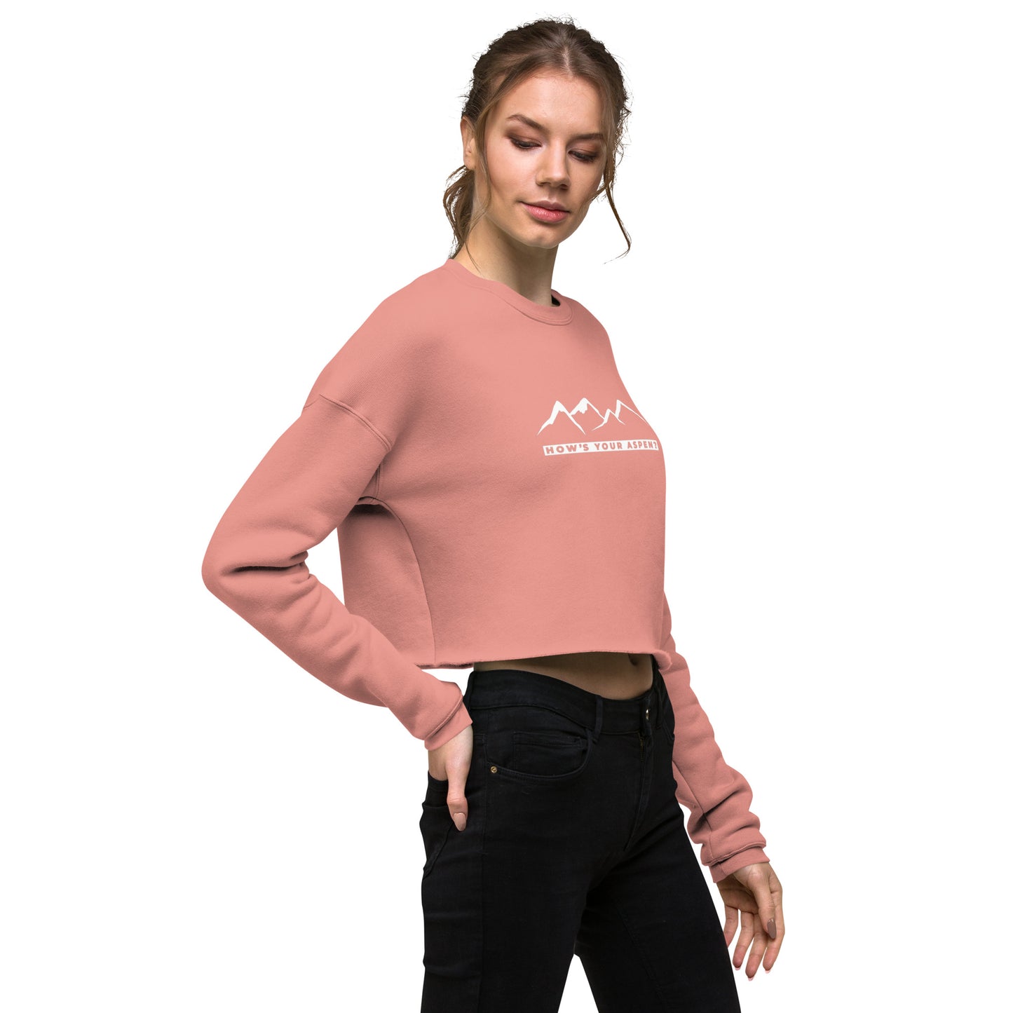 NEW Crop Sweatshirt - How's Your Aspen?