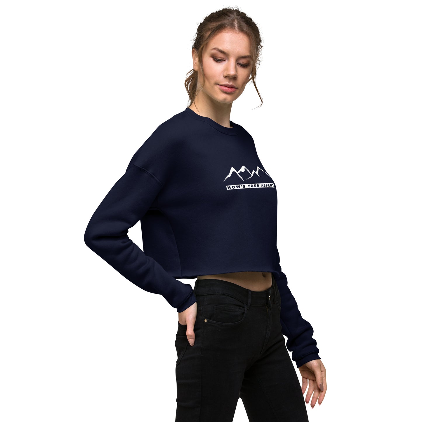 NEW Crop Sweatshirt - How's Your Aspen?